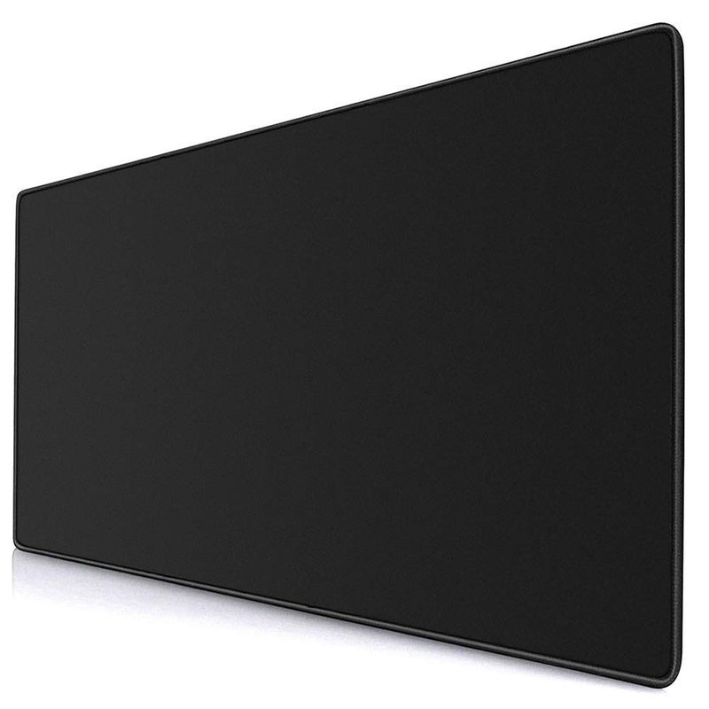 YEBMoo Extra Large Gaming Mouse Pads/Extended Protective Office Desk Mouse Mat Non-Slip Professional Precision Tracking Surface (35.4" x 15.7") for PC Computer Laptop (90x40Black001) - Image 1